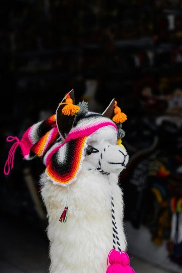 Alpaca textiles from Peru and Bolivia